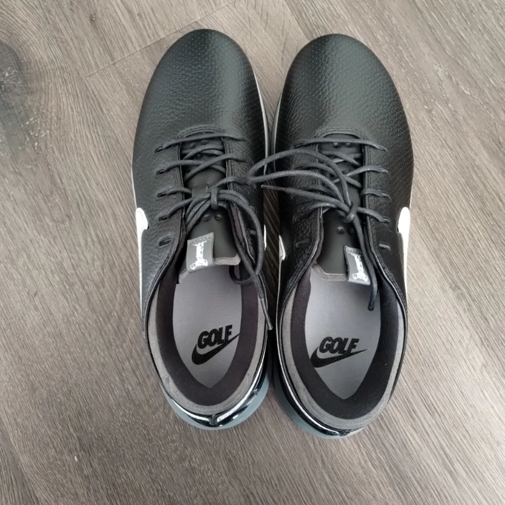 9 Nike Men's Air Zoom Victory Tour 3 Golf Shoes Black Iron Grey DV6798-010 - Picture 7 of 8